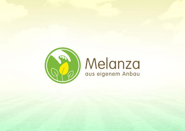 Melanza Gemüsegärtnerei Logodesign